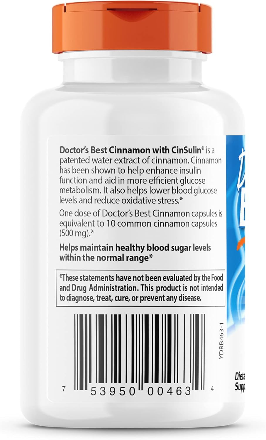 Cinnamon Fairy Dust: Get Your Sweetness in Check & Your Metabolism Dancing, Non-Gmo, Gluten Free, and Totally Vegan - 120 Tiny Capsules of Magic!